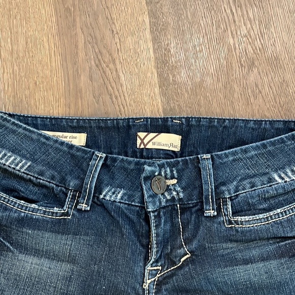 William Rast Savoy trouser flare jean size 28 - Picture 2 of 5